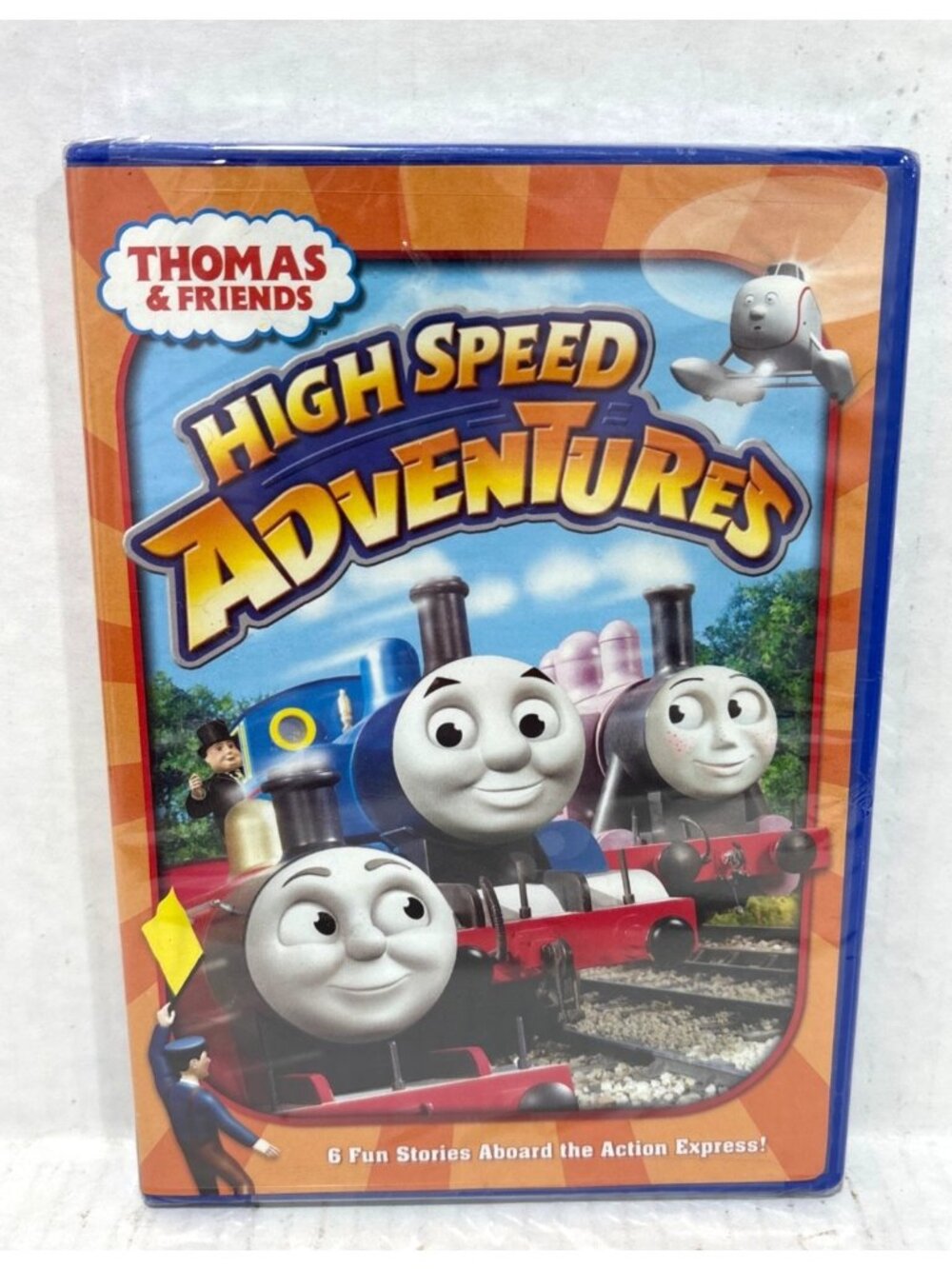 Thomas & Friends High Speed Adventures DVD 6 Fun Stories Trains Teamwork New